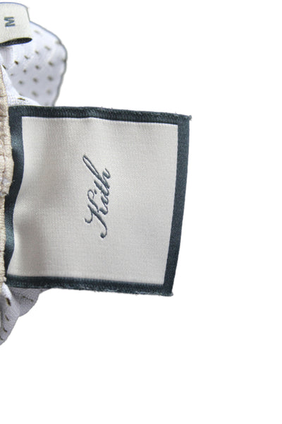 Kith Mens Beige Army 100% Polyester Shorts Preowned Size M