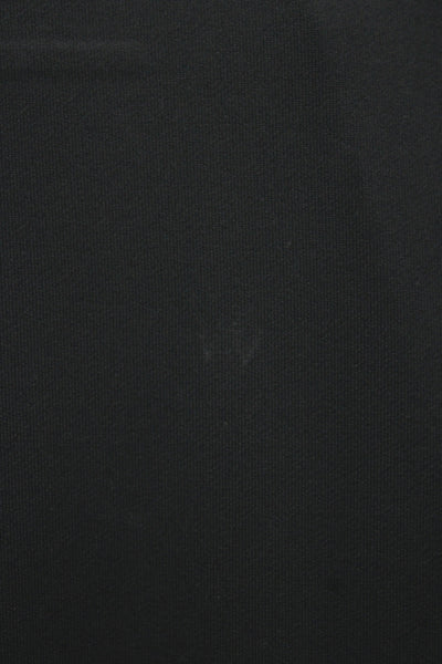 Adidas Womens Windbreaker Black Zip Polyester Spandex Size L