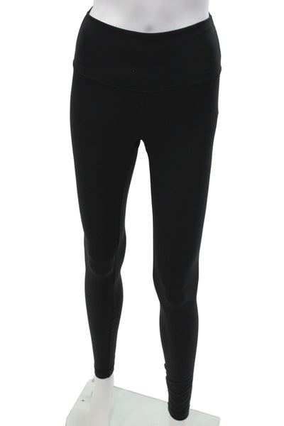 Lululemon Womens Ankle Jeggings Black Nylon Solid Size M