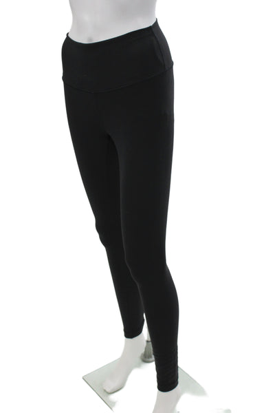 Lululemon Womens Ankle Jeggings Black Nylon Solid Size M