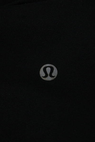 Lululemon Womens Ankle Jeggings Black Nylon Solid Size M