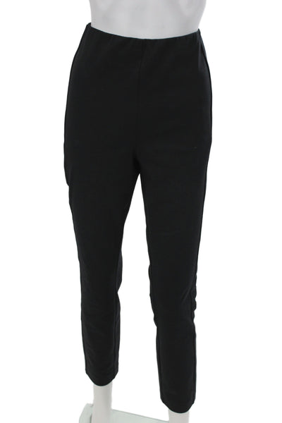 Rag & Bone Womens Cropped Ankle Pants Black Zip Size 8