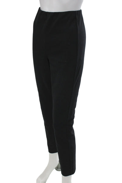 Rag & Bone Womens Cropped Ankle Pants Black Zip Size 8