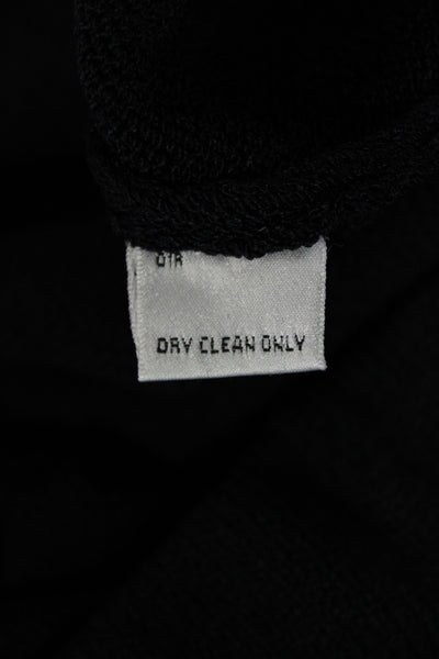 St. John Basics Womens Dress Pants Black Polyester Spandex Solid Size 10