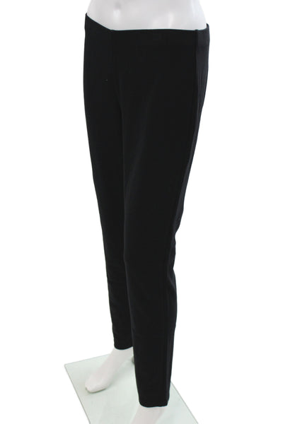 Eileen Fisher Women Ankle Dress Pants Black Solid Viscose Blend Size M