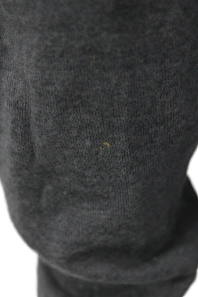 COS Womens Basic Gray 100% Cashmere Round Neck Long Sleeve Sweater Size S