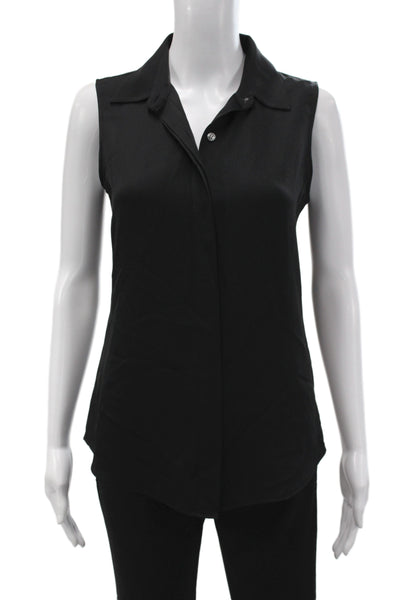 MNG Womens Maxi Dress V-Neck Sleeveless Solid Size S