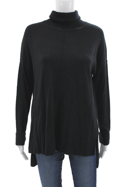 Feel The Piece Unisex Pullover Sweater Black Mock Neck Size One Size