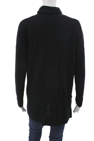 Feel The Piece Unisex Pullover Sweater Black Mock Neck Size One Size