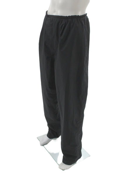 Foot Joy Mens Rain Pants Black Elastic Waist Polyester Big & Tall Size XL