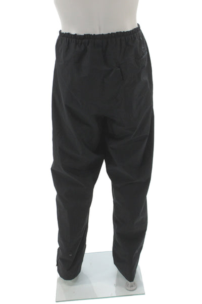 Foot Joy Mens Rain Pants Black Elastic Waist Polyester Big & Tall Size XL