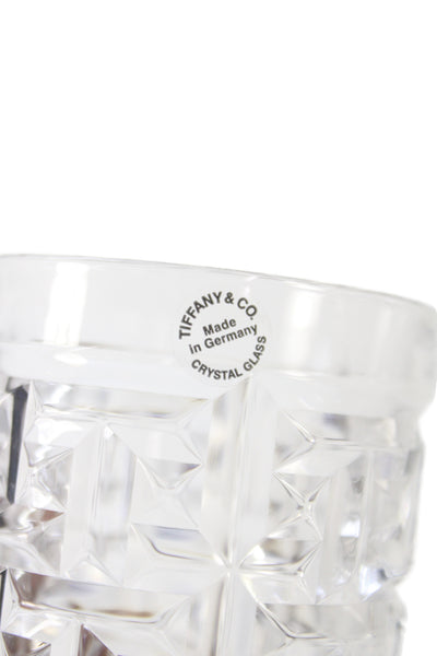 Tiffany & Co Clear Crystal True Highball Glasses Set of 2 5.5" NIB
