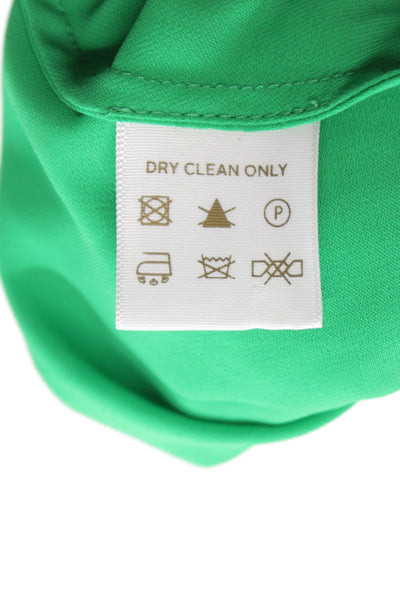 Daisy by azzalia Women Green Maxi Slip Dress Drawstring Size M