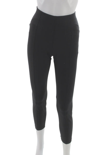 Lululemon Womens Ankle Cropped Black Nylon Leggings Size 2