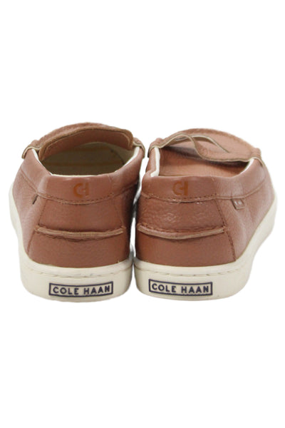 Cole Haan Womens Leather Slide On Casual Loafers Brown Size 7.5 B