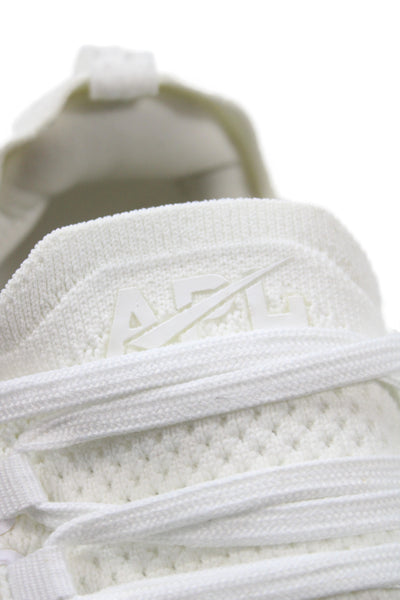 APL: Athletic Propulsion Labs Womens Techloom Breeze Sneakers White Size 8
