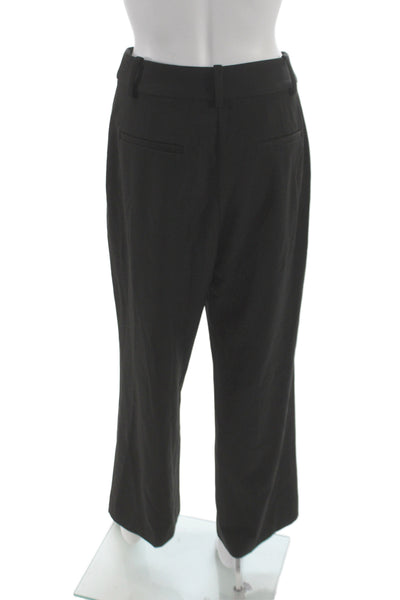 Favorite Daughter Unisex Cropped Dress Pants Black Button 26in Inseam Size 6