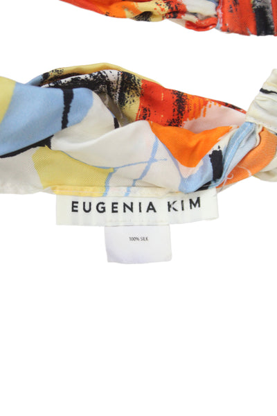 Eugenia Kim Women's Silk Knotted Headband Multicolor