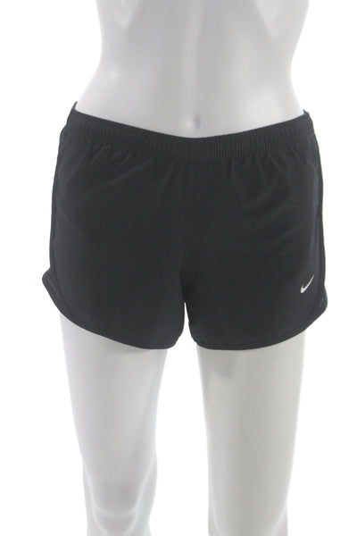 Nike Unisex Sports Black 100% Polyester Shorts Size M