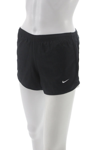 Nike Unisex Sports Black 100% Polyester Shorts Size M