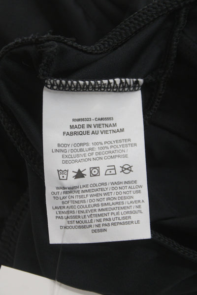 Nike Unisex Sports Black 100% Polyester Shorts Size M
