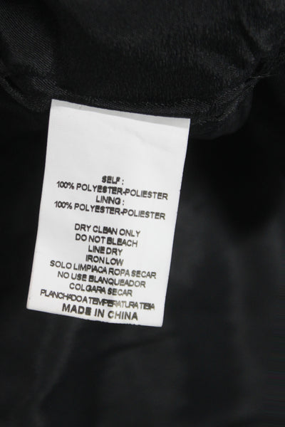 Altar'D State Womens Fit & Flare Mini Black Square Neck Knee Dress Size L