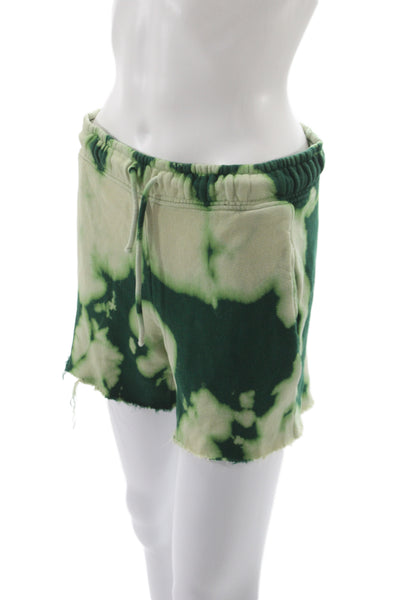 Cotton Citizen Unisex Beige Sweat Shorts Drawstring 100% Cotton Size XS