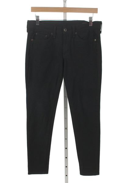 Rag & Bone Unisex Black Skinny Ankle Jeans Size 28