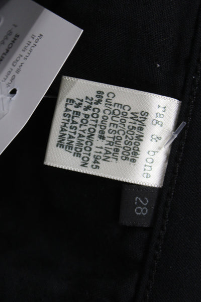 Rag & Bone Unisex Black Skinny Ankle Jeans Size 28