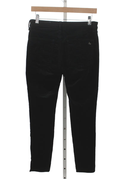 Rag & Bone Jean Women Ankle Jeggings Black Size 28