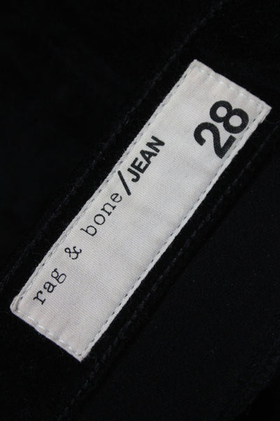 Rag & Bone Jean Women Ankle Jeggings Black Size 28