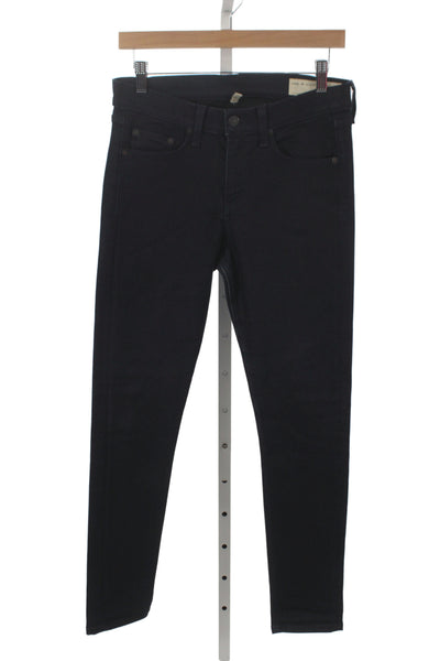 Rag & Bone Jean Women Skinny Dark Blue Denim Jeans Size 28
