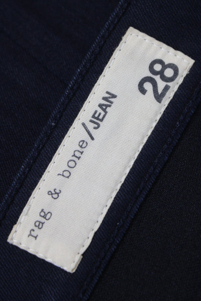 Rag & Bone Jean Women Skinny Dark Blue Denim Jeans Size 28