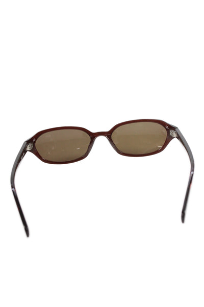 4622519 Corlin Womens Silver Tone Aidan Sunglasses Brown