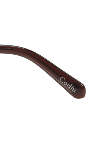 4622519 Corlin Womens Silver Tone Aidan Sunglasses Brown