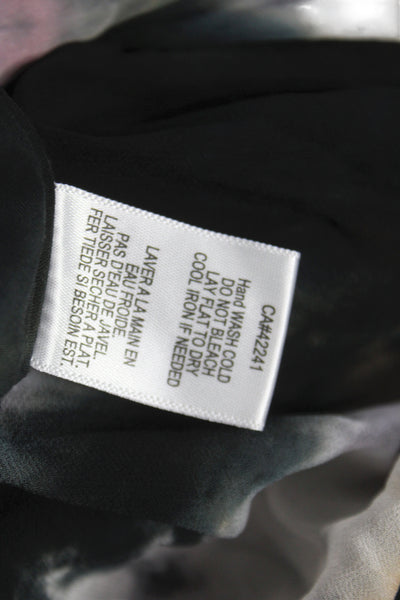 Young Fabulous & Broke Women Black Maxi Sundress V Neck Size XS
