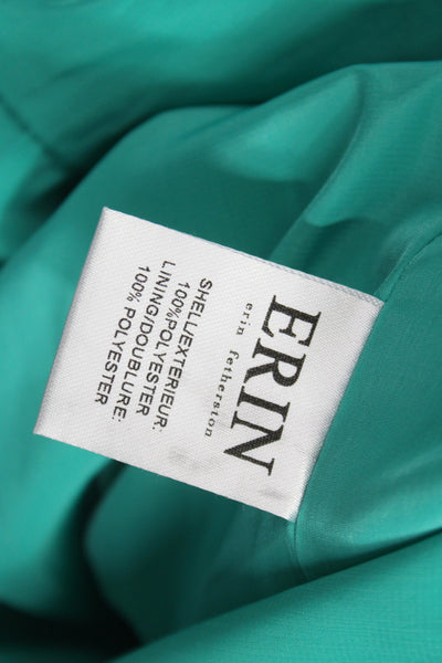 ERIN Erin Fetherston Womens Maxi Slip Dress Green Beach Size 4