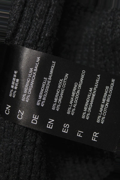 Kuhl Men's Dark Gray Merino Wool Organic Cotton Pullover Sweater Size M