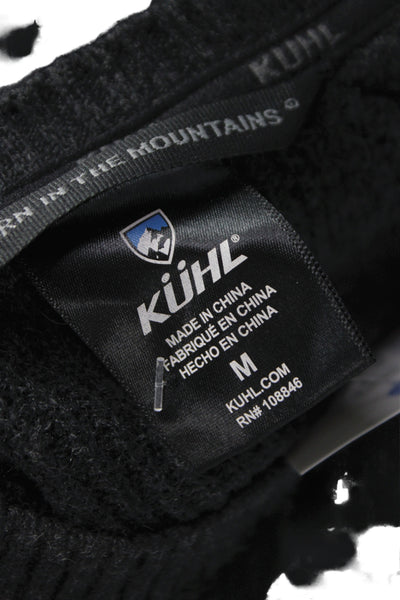 Kuhl Men's Dark Gray Merino Wool Organic Cotton Pullover Sweater Size M
