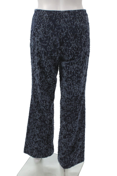 Di Petsa Women Blue Flecked Cotton Halter Set Sleeveless Jeans Size S