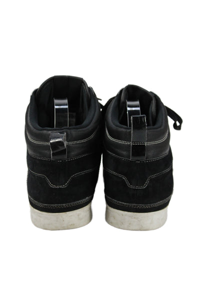 Adidas Unisex Adults Suede High Top Sneakers Black Size W8.5