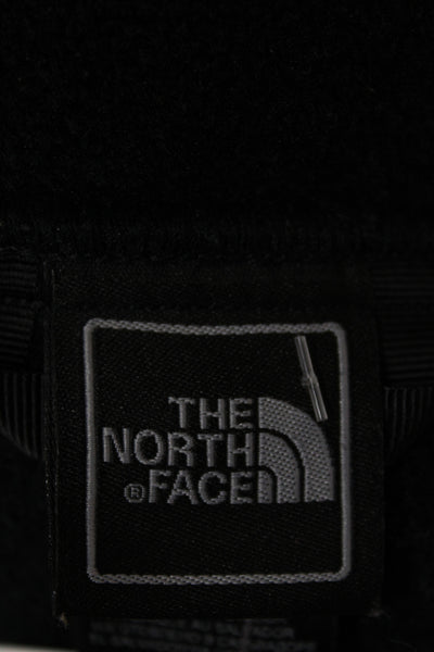The North Face Womens Windbreaker Jacket Black High Neck Zip Size XL