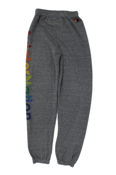 Aviator Nation Childrens Girls Pullover Sweatpants Grey Size 12