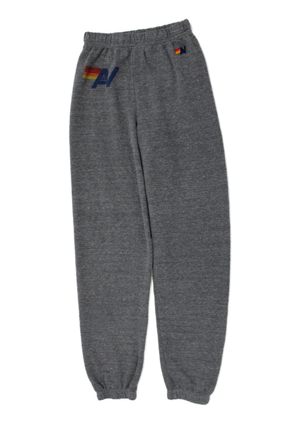 Aviator Nation Childrens Girls Pull On Sweatpants Grey Cotton Size 12