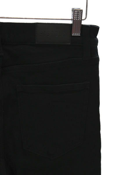 Pistola Womens Cropped Straight High Rise Black Jeans Size 26