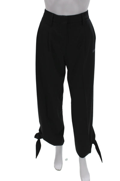 Off White Unisex Dress Pants Black Size 36