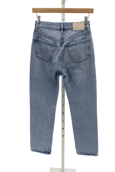 Citizens of Humanity Unisex Light Blue High Rise Mom Straight Jeans Size 24