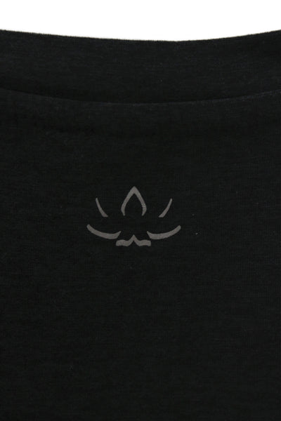 Beyond Yoga Womens Cropped Tank Black Crew Neck Sleeveless 94%Poly Size M