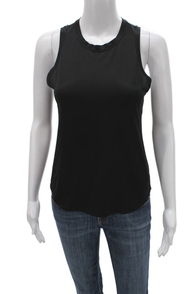 Lululemon Women Basic Tank Black Polyester Crew Neck Sleeveless Size 4