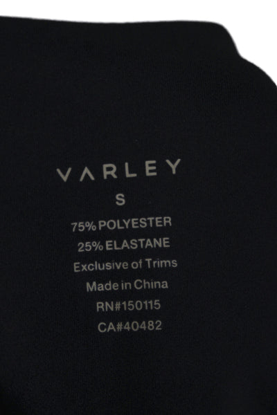 Varley Womens Ankle Leggings Black Designer Size S